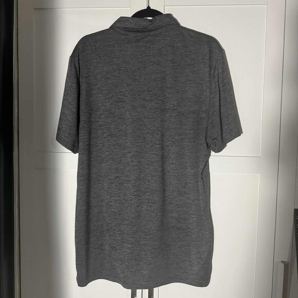 Layer 8 Performance Men's Polo Shirt Gray Medium - Picture 7 of 7